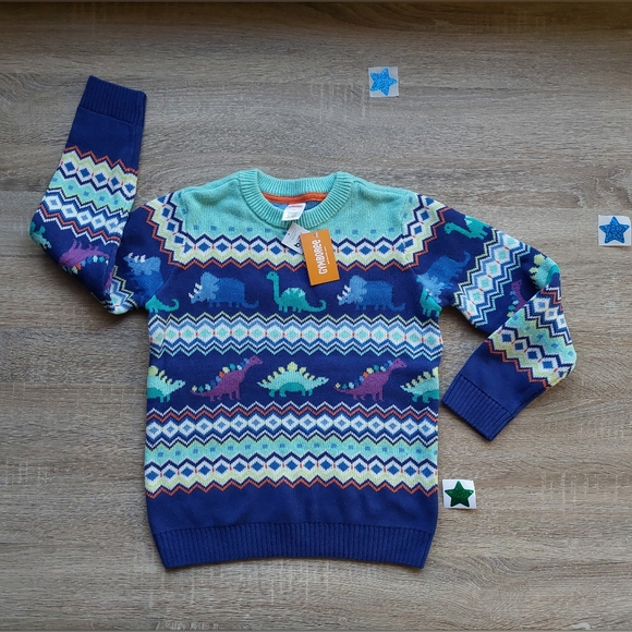 NWT Gymboree dinosaur sweater size 7 - Picture 16 of 16